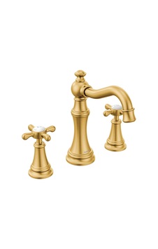 Ts42114bg Weymouth Banyo Musluğu, Fırçalanmış Altın Açık Bej Ts42114bg Weymouth Banyo Musluğu, Fırçalanmış Altın Açık Bej