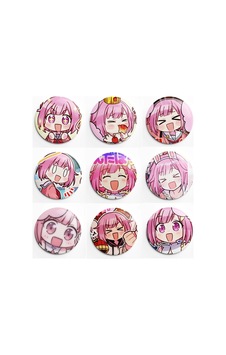 9 Adet Anime Emu Otori Rozeti 44 Mm Diğer 9 Adet Anime Emu Otori Rozeti 44 Mm Diğer