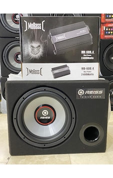 Reıss Audıo Paket Set 30cm Bass 1000w Mobass 4kanallı Anfi 2400w Reıss Audıo Paket Set 30cm Bass 1000w Mobass 4kanallı Anfi 2400w
