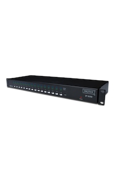 Digitus Ds 23300 16 Port Vga 1 Lokal 1 Uzak Ps/2 Usb Kvm Net Sw