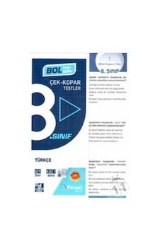 8.Sınıf Türkçe Çek Kopar Testler- Pergel 8.Sınıf Türkçe Çek Kopar Testler- Pergel