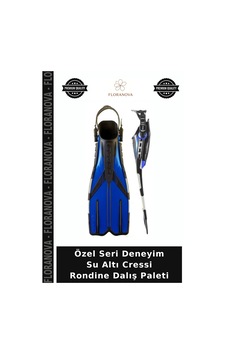 Özel Seri Deneyim Su Altı Cressi Rondine Dalış Paleti Blue Özel Seri Deneyim Su Altı Cressi Rondine Dalış Paleti Blue