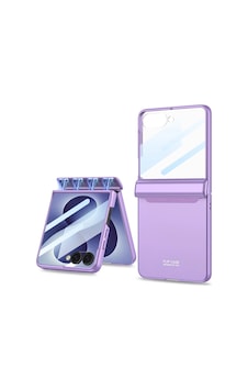 Samsung Galaxy Uyumlu Z Flip 8 Kılıf Zore M-magnet Kılıf Mor Samsung Galaxy Uyumlu Z Flip 8 Kılıf Zore M-magnet Kılıf Mor