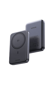 Ugreen 10.000 Mah Magnetic Wireless Manyetik Kablosuz Taşınabilir Şarj Cihazı Siyah