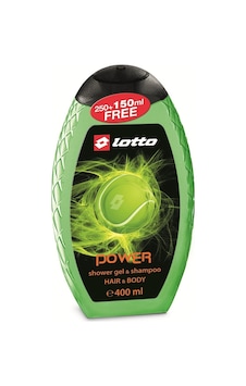 Lotto Power Erkek Duş Jeli ve Şampuan 400 ML