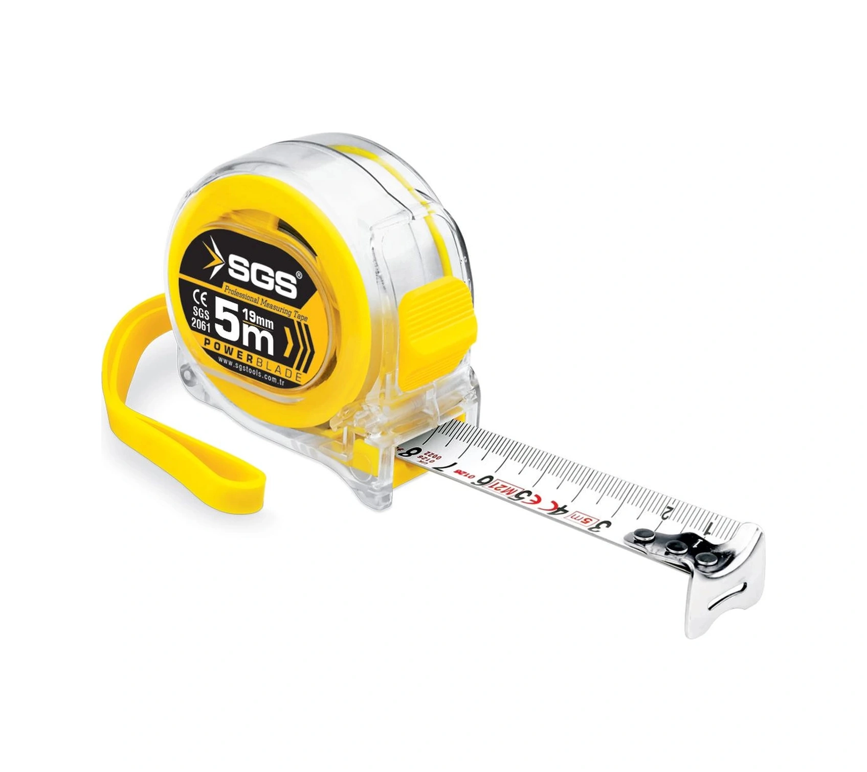 Sgs Şerit Metre 5 Mt 19mm Sgs2061 5 M Sgs Şerit Metre 5 Mt 19mm Sgs2061 5 M
