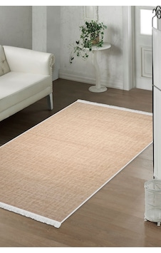 Dijidekor Halı Vizon Stylish Yıkanabilir Saçaklı Kare Kesme İ... Dijidekor Halı Vizon Stylish Yıkanabilir Saçaklı Kare Kesme İ...