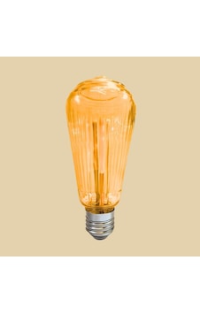 Ledx St-64 Rustik Star Desenli Ampül Amber Ledx St-64 Rustik Star Desenli Ampül Amber