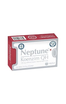 Neptune Koenzim Qh 100 Mg 30 Softjel Kapsül