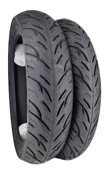 130/70-17 Ve 100/80-17 Tl Tubeless - Dubleks Bl086 Lastik Takımı