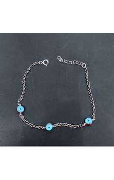 Oriental Kuyumculuk Jewellery Göz Nazar Boncuğu Gümüş Bileklik Gümüş Oriental Kuyumculuk Jewellery Göz Nazar Boncuğu Gümüş Bileklik Gümüş
