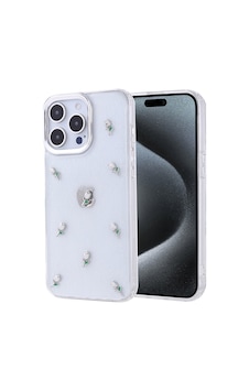 Apple Uyumlu iPhone 15 Pro Max Kılıf Airbag Tasarımlı Simli Şeffaf Zore Kutup Kapak - Lale Şeffaf Şeffaf Apple Uyumlu iPhone 15 Pro Max Kılıf Airbag Tasarımlı Simli Şeffaf Zore Kutup Kapak - Lale Şeffaf Şeffaf