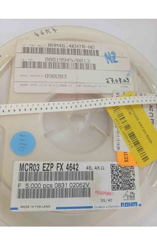 Mrc03ezpfx4642 46k4 603 Rohm Smd Direnç 500 Adet Mrc03ezpfx4642 46k4 603 Rohm Smd Direnç 500 Adet