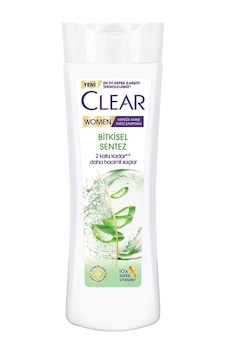 Clear Women Kepeğe Karşı Etkili Şampuan Bitkisel Sentez Aloe Vera & Çay Ağacı Yağı 350 Ml
