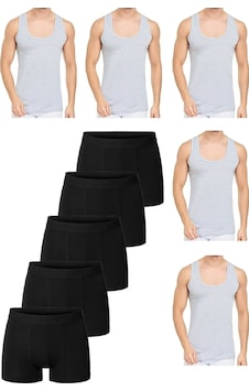 10 Parça Atlet Ve Boxer Takımı 5 Boxer 5 Atlet 001 10 Parça Atlet Ve Boxer Takımı 5 Boxer 5 Atlet 001