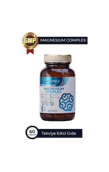 Fitself Magnezyum Complex Takviye Gıda 60 Tablet Fitself Magnezyum Complex Takviye Gıda 60 Tablet