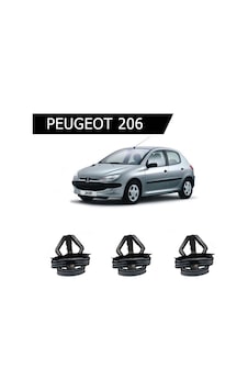 Peugeot 206 Ön Panjur Bağlantı Klipsi 10 Adetli Paket 6995x3 Peugeot 206 Ön Panjur Bağlantı Klipsi 10 Adetli Paket 6995x3