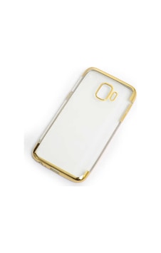 Galaxy Uyumlu J2 Core Kılıf Dört Köşeli Lazer Silikon Kılıf Gold Galaxy Uyumlu J2 Core Kılıf Dört Köşeli Lazer Silikon Kılıf Gold