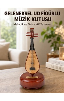 Lexroo Ud Figürlü Müzik Kutusu Dekoratif Enstrüman Tasarımlı Melo Lexroo Ud Figürlü Müzik Kutusu Dekoratif Enstrüman Tasarımlı Melo