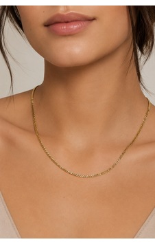 Balenbi Jewelry Yassı Burgu Zincir Model Kararmaz Çelik Kadın Kolye 14k Gold 1162 Altın Balenbi Jewelry Yassı Burgu Zincir Model Kararmaz Çelik Kadın Kolye 14k Gold 1162 Altın