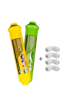 Alkali Ve Mineral Filtre 10'' 2'li Set Alkali Ve Mineral Filtre 10'' 2'li Set