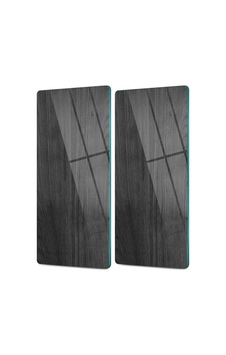 Decovetro Cam Kahve Sofra Sunum Tablası 2'li Set Siyah Desenli Sku: Mırstkf7199534f0 Decovetro Cam Kahve Sofra Sunum Tablası 2'li Set Siyah Desenli Sku: Mırstkf7199534f0