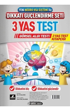 Yeni Neuro-Via Sistemi İle Dikkati Güçlendirme Seti 3 Yaş Test-Görsel Algı Testi - Osman Abalı - Adeda Yeni Neuro-Via Sistemi İle Dikkati Güçlendirme Seti 3 Yaş Test-Görsel Algı Testi - Osman Abalı - Adeda