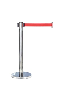 Lorex Lr-yb031 Şerit Yönlendirme Bariyeri , Krom Şerit Bariyer