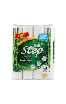 Only Step 3 Katlı Tuvalet Kağıdı Bambu Ev Tipi 40 Lı