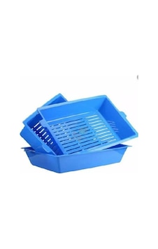 Emamapet Elekli 3 Katlı Açık Kedi Tuvaleti 32 x 11 x 50 CM