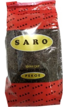 Saro Pekoe Siyah Dökme Çay 6 x 500 G