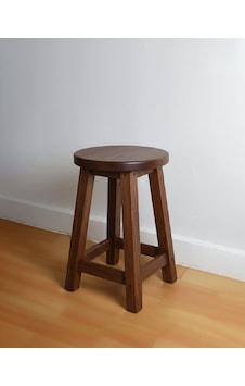 Ahşap Tabure 40 Cm / Arbrestore Ceviz Ahşap Tabure 40 Cm / Arbrestore Ceviz
