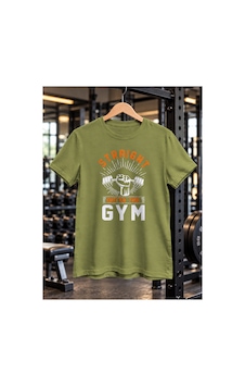 Segungear Straight Gym Erkek Regular Fit Baskılı Spor Tişört Haki - 931832711 Haki Segungear Straight Gym Erkek Regular Fit Baskılı Spor Tişört Haki - 931832711 Haki