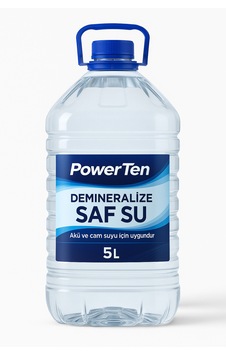Saf Su 5 Litre Akü, Ütü Ve Buhar Makinesi Uyumlu Şeffaf