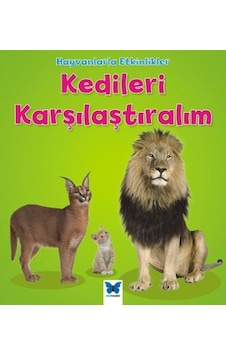 Kedileri Karşılaştıralım-Hayvanlarla Etkinlikler - Tracey Steffora - Mavi Kelebek Kedileri Karşılaştıralım-Hayvanlarla Etkinlikler - Tracey Steffora - Mavi Kelebek