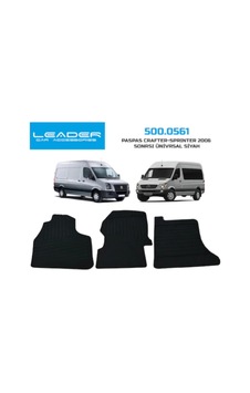 Vw Crafter Mercedes İle Uyumlu Sprinter Minibüs Ve Panelvan Kauçuk Paspas Ön Vw Crafter Mercedes İle Uyumlu Sprinter Minibüs Ve Panelvan Kauçuk Paspas Ön