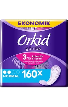 Orkid Günlük Ped Normal Dev Ekonomi Paketi 80 Ped 2 Orkid Günlük Ped Normal Dev Ekonomi Paketi 80 Ped 2