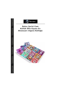 Delux Serisi Cam Küllük Ofis Eşyası Ev Aksesuarı Sigara Küllüğü Delux Serisi Cam Küllük Ofis Eşyası Ev Aksesuarı Sigara Küllüğü