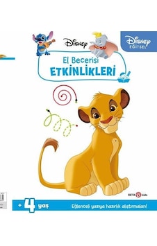 Disney Eğitsel Simba El Becerisi Etkinlikleri Yazıya Hazırlık 4+Yaş- Beta Kids Disney Eğitsel Simba El Becerisi Etkinlikleri Yazıya Hazırlık 4+Yaş- Beta Kids