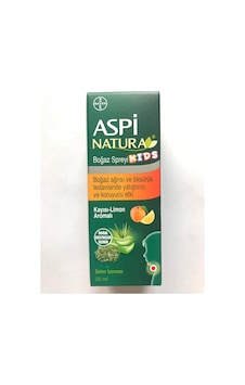 Aspinatura Kids Kayısı Limon Aromalı Boğaz Spreyi 20 ML Aspinatura Kids Kayısı Limon Aromalı Boğaz Spreyi 20 ML