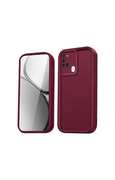 Fibaks Galaxy A21s Uyumlu Kılıf Kamera Korumalı Yumuşak Dokulu Darbe Emici Bordo Silikon Kapak Fibaks Galaxy A21s Uyumlu Kılıf Kamera Korumalı Yumuşak Dokulu Darbe Emici Bordo Silikon Kapak
