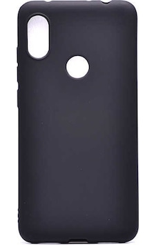 Kilifone - Xiaomi Uyumlu Redmi Note 6 Pro - Kılıf Mat Renkli Esnek Premier Silikon Kapak - Siyah Kilifone - Xiaomi Uyumlu Redmi Note 6 Pro - Kılıf Mat Renkli Esnek Premier Silikon Kapak - Siyah