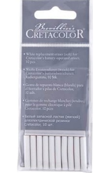 Cretacolor Pilli Silgi Yedeği 10'Lu Paket Cretacolor Pilli Silgi Yedeği 10'Lu Paket