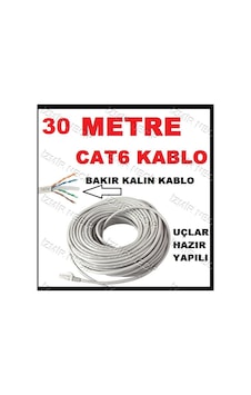 Ncpline 30 M Internet Kablosu Kalin Cat6 Ncpline 30 M Internet Kablosu Kalin Cat6