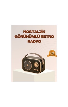 Retro Bluetooth Radyo Nostaljik Tasarım Tf Kart Ve Usb Destekli - Hs08378572-4356 Renkli Retro Bluetooth Radyo Nostaljik Tasarım Tf Kart Ve Usb Destekli - Hs08378572-4356 Renkli