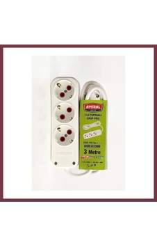 Storeşahin Düz 3 M Priz Shn0720 Storeşahin Düz 3 M Priz Shn0720