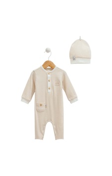 Caramell Patiksiz Bebek Tulum 1259 Bej