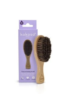 Kokoso Baby Doğal Bebek Saç Fırçası
