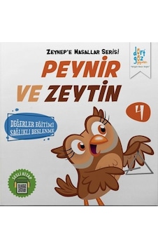 Zeynepe Masallar Serisi 4-Peynir ve Zeytin - Alp Türkbiner - Dört Göz Yayınları Zeynepe Masallar Serisi 4-Peynir ve Zeytin - Alp Türkbiner - Dört Göz Yayınları