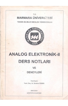 Analog Elektronik Ders Notları ve Deneyleri  2